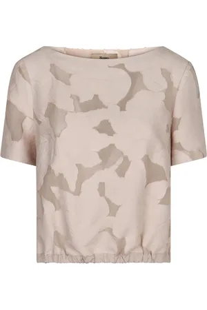 HERNO Blusa con motivo floral