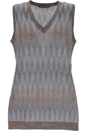 D.EXTERIOR Top sin mangas con cuello en V