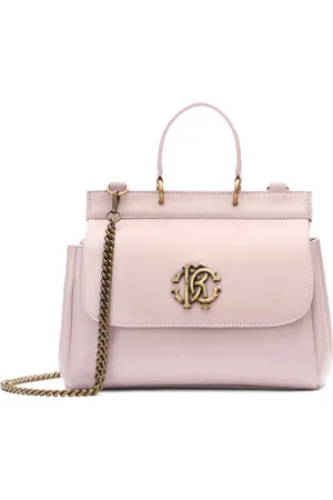 Roberto Cavalli Tote con placa Monogram RC