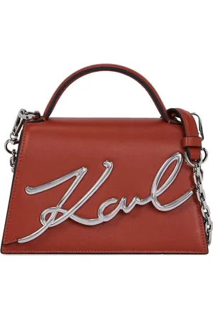 Karl Lagerfeld Bolsa crossbody Signature pequeña