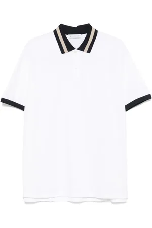 Manuel Ritz Playera tipo polo con logo bordado