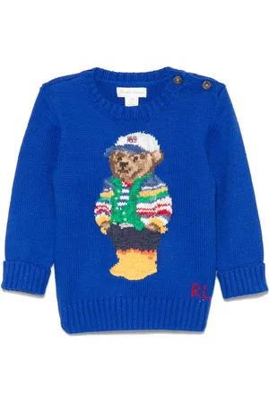 Ralph Lauren Suéter con motivo Polo Bear