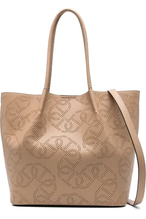 Twin-Set Tote con perforaciones