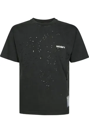 SATISFY Playera con detalles de canalé