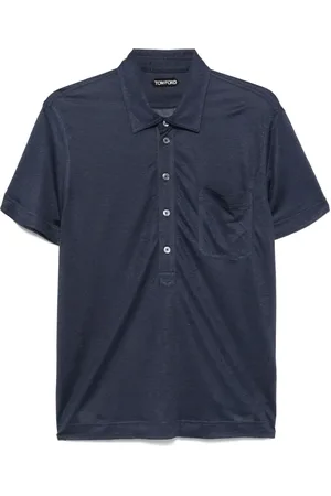 Tom Ford Playera tipo polo texturizada
