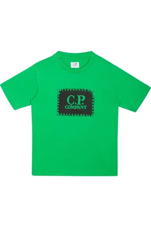 C.P. Company Playera con logo estampado