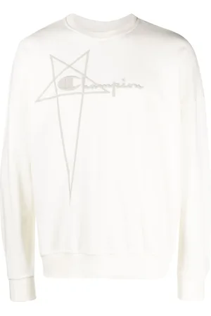 Rick Owens Sudadera con logo bordado