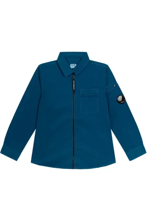 C.P. Company Camisa con detalle Lens