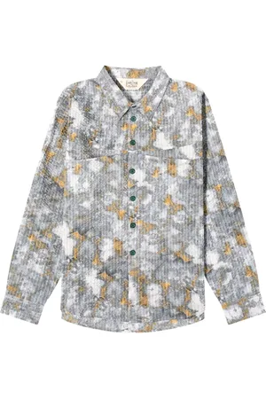 Brain Dead Camisa Distorted Heat