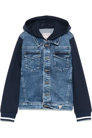 Guess Chamarra de mezclilla a capas