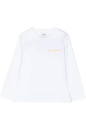 Aspesi Playera con texto estampado