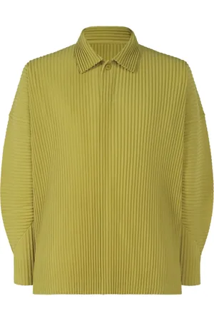 Issey Miyake Camisa con pliegues
