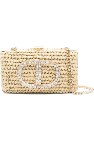 Twin-Set Bolsa de mano de paja