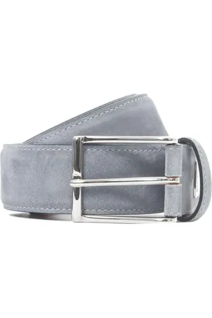 santoni Cinturón de gamuza con hebilla