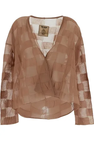 UMA WANG Patterned-jacquard cardigan
