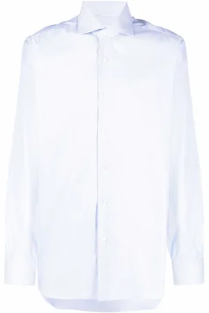 BARBA Camisa con estampado de rayas