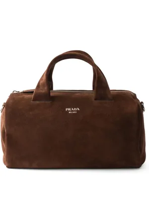 Prada Bolsa duffle de gamuza