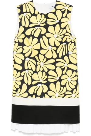 Msgm Vestido corto con estampado floral