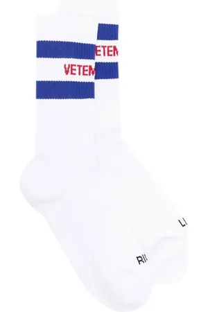 Vetements Calcetines con motivo de rayas