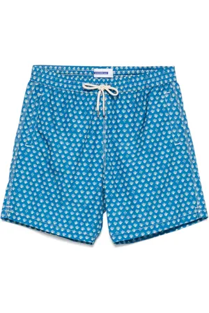 Jacob Cohen Shorts de playa con estampado coral
