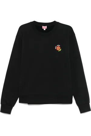 Kenzo Sudadera con logo bordado