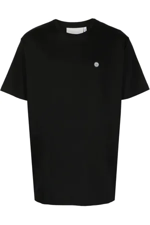 Off-Duty Playera con detalle de parche Smiley