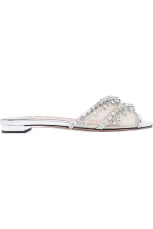 Aquazzura Sandalias Temptation Crystal