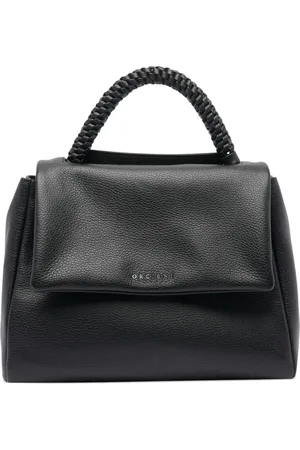 Orciani Tote con letras del logo