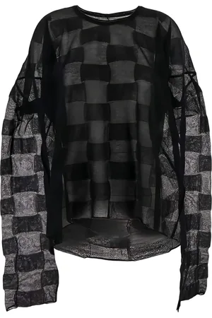 UMA WANG Playera con motivo en jacquard