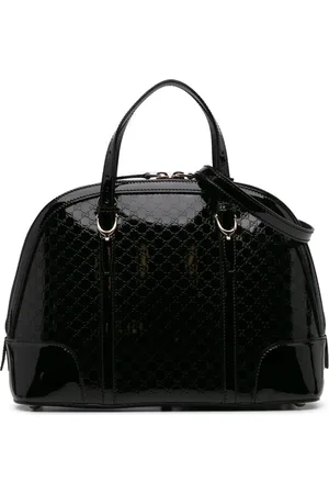 Gucci Bolsa satchel Nice Microguccissima pequeña de charol 2015-presente
