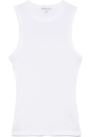 James Perse Camiseta tejida de canalé
