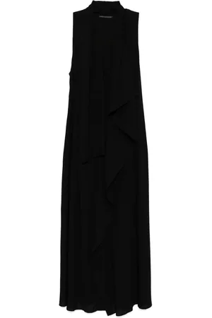 YOHJI YAMAMOTO Vestido sin mangas drapeado