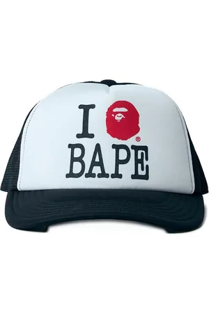 A Bathing Ape Logo-print cap