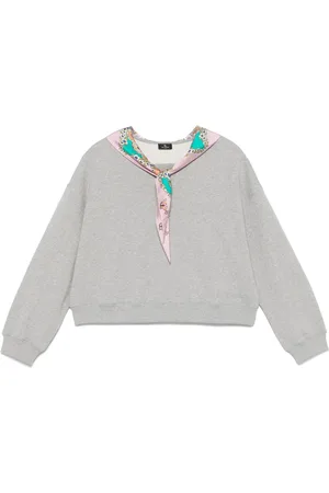 Etro Sudadera con detalle de mascada