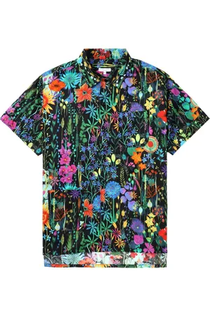 ENGINEERED GARMENTS Camisa con estampado floral