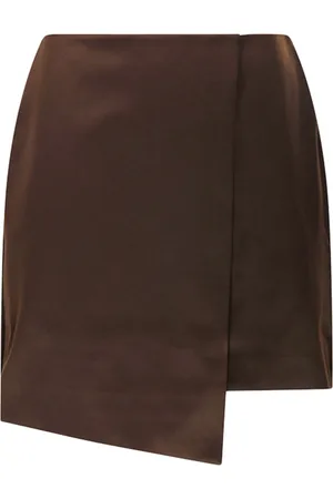 By Malene Birger Falda corta Raye con diseño asimétrico
