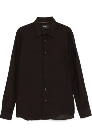 HUGO BOSS Camisa de lino
