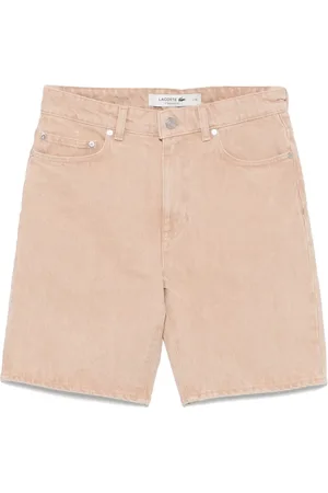 Lacoste Shorts de mezclilla con efecto lavado
