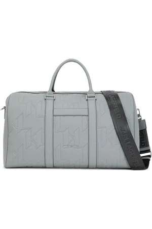 Karl Lagerfeld Bolsa weekender con monograma