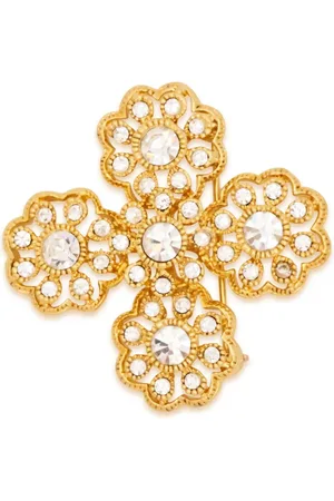 Kenneth Jay Lane Prendedor Flower Cluster