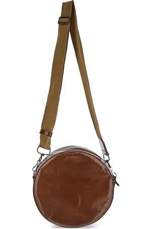 UMA WANG Bolsa de hombro de cuero