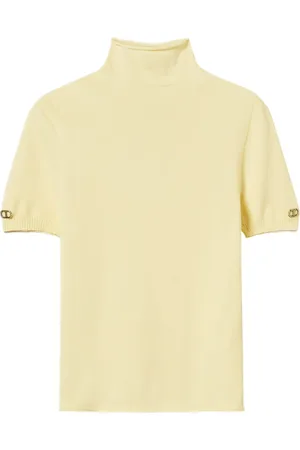 Twin-Set Top tejido con cuello falso