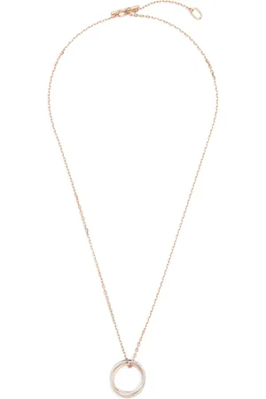 AGNÈS B. Collar con dije del logo