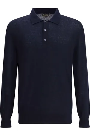 Loro Piana Playera tipo polo con botones
