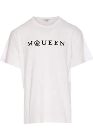 Alexander McQueen Playera de algodón