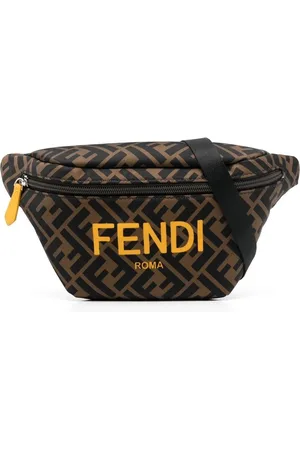 Fendi Bolsa con monograma y cierre