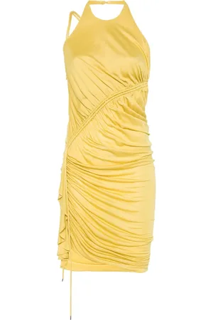 BLUMARINE Vestido corto con detalle fruncido