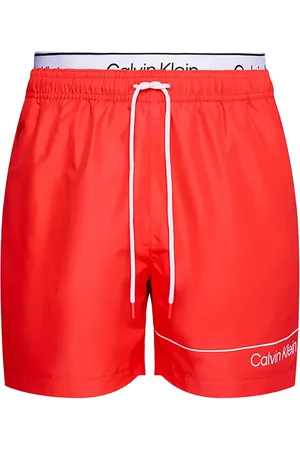 Calvin Klein Shorts de playa con logo estampado