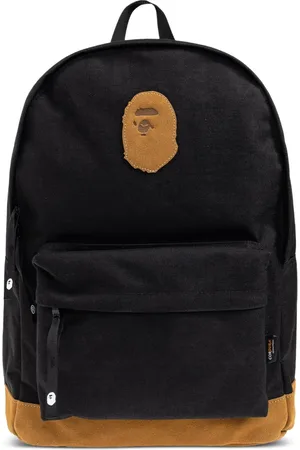 A Bathing Ape Mochila con aplique Ape Head