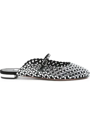 Aquazzura Mules Sea